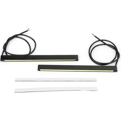 Feu de jour étanche COB haute luminosité LED DRL pour voiture, 16 cm, bleu glacier (1/4)