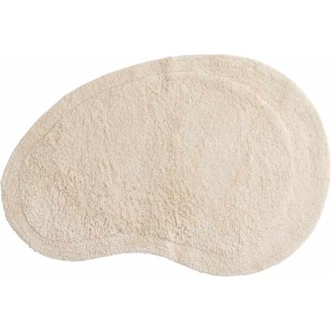Tapis de Salle de Bain "Elvise" 60x85cm Naturel (1/5)