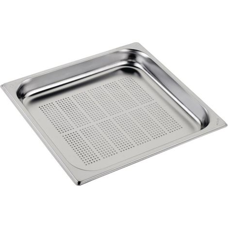 Bac inox perforé GN 2/3 profondeur 20mm - Gastro M