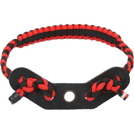 Sangle de poignet réglable en nylon épais pour arc de chasse et tir à l'arc (1/5)