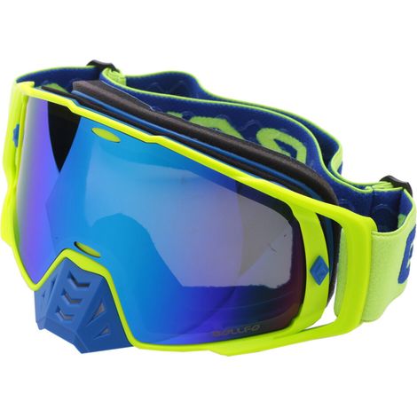 Gafas de motocross Gafas para casco de moto Máscara Gafas deportivas Esquí Moto todoterreno MX Gafas de moto azules