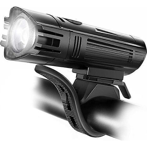 Éclairage de vélo LED, chargement USB, pour le cyclisme urbain, le cyclisme sur route et les déplacements nocturnes.-AquaForge (1/4)