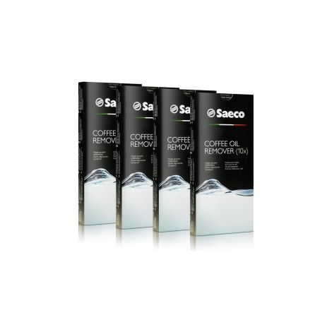 Lot de 4 boîtes de pastilles dégraissantes pour machine à café Espresso Saeco,
            Philips - CA6704/99