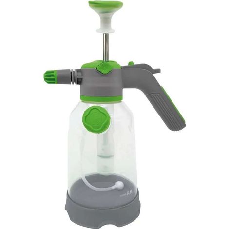 Verdemax Pompa a Pressione Trasparente 2L con Tappo Dosatore per Giardino (1/2)