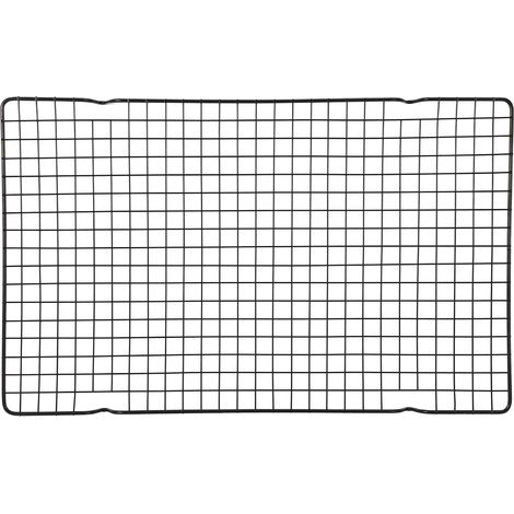 Grille de refroidissement pour gâteaux, biscuits et pain grille de refroidissement antiadhésive noire 40,6 × 25,5 × 2 cm (1/5)