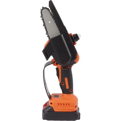 Tronçonneuse de jardin portable 4 pouces, sans balais, haute puissance, sans réglage, à batterie, pour la coupe de bois et le jardinage (prise US 100-240 V). (1/5)