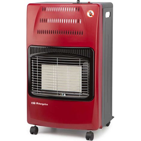 Estufa Cerámica plegable Orbegozo HCE 62, triple sistema de seguridad,asas trasporte, tres niveles potencia, 4200 W