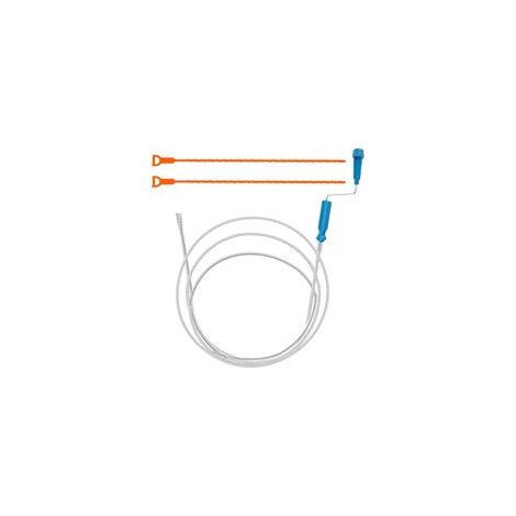 UNINGYI JY10073 Lote de 3 espirales de red de canalizaciones flexibles para cocina y sala de baño, 3 mx 5 mm