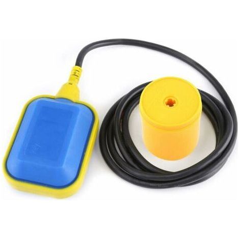 Interrupteur à Flotteur Contrôle Automatique de Niveau d'eau avec Câble pour Pompes(2m) (1/5)