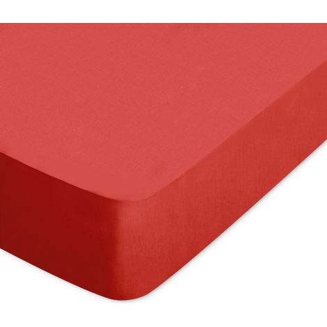 Drap housse uni coton ALTO Bonnet de 20 cm 60x120 cm (1/5)