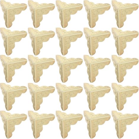 ERINGOGO 24 protections d'angle en fer doré avec clous (1/5)