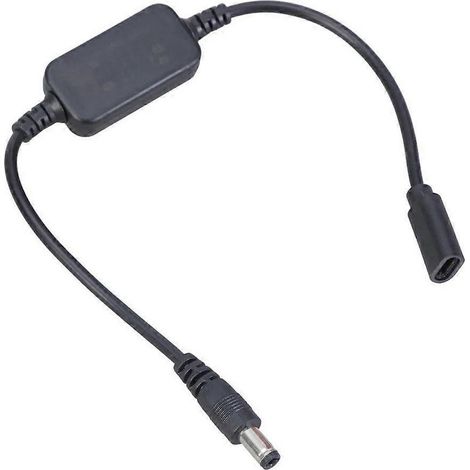 Câble adaptateur d'alimentation USB-C 9 V vers DC5521 avec connecteur mâle DC5,5 mm x 2,1. (1/4)