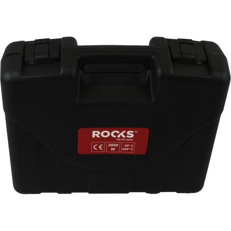 Pistola Termica ROOKS 2000W 230V con Regolazione 50–600°C (OK-03.4203) (1/3)