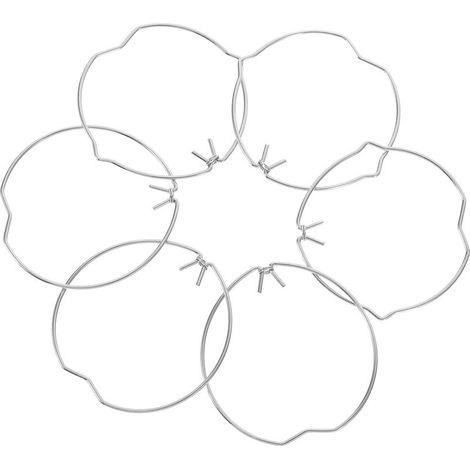 6 pièces Clips Ressorts pour Spot Encastré Accessoires Éclairage et Élastique Compatible Downlight et Spot LED Fixation pour Usage Résidentiel et Commercial [Classe énergétique A] (1/5)