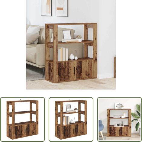 Altholz - Sideboard Altholz 30 x 80 x 90 cm Holzwerkstoff (1/5)