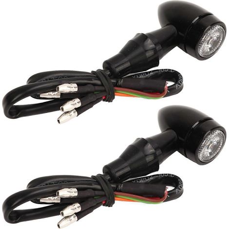 Paar Motorrad-Blinker, multifunktional, hohe Helligkeit, energiesparend, Bremslichter, Ersatz