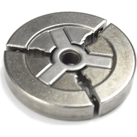 Embrayage Tronçonneuse Acier Trempé Robuste pour Tronçonneuses à Essence Chinoises et à Chaîne Assemblage Pratique avec Filetage Inversé Améliore la Puissance de Coupe (1/5)