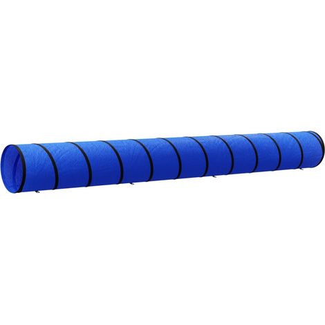 Maison Exclusive - Hundetunnel Blau Ø 55x500 cm Polyester