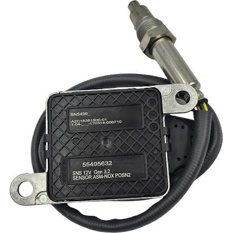 Capteur d&39oxyde d&39azote (NOx) 55495632 pour Opel Vauxhall Insignia 1.6 CDTi à partir de 2017 A2C15391500-01 (1/5)