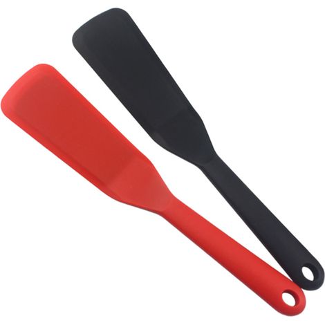 Spatule de cuisine miniature en silicone, spatule antiadhésive pour petits pots pour bébés, spatule à steak, spatule à biscuits, petite spatule pour faire frire les œufs (1/5)