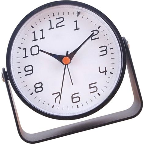 Bardusch-Horloge cheminée métal design élégant – silencieuse – décoration maison salon/chambre/bureau (1/5)