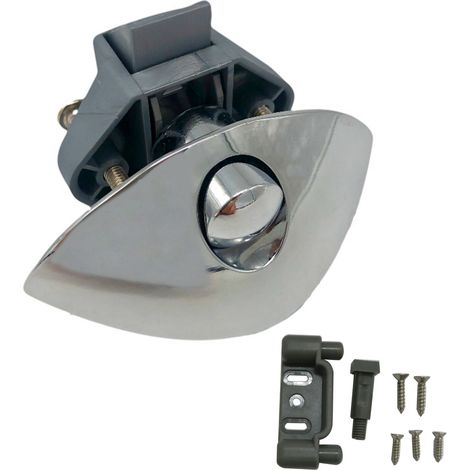 Serrure à bouton-poussoir universelle sans clé pour armoire de camping-car - Remplacement