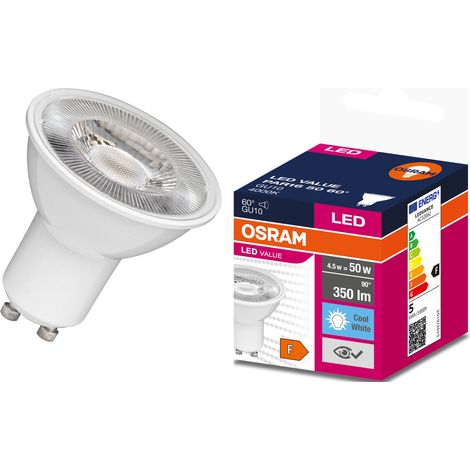 Ampoule Led Value - 4,5 W - 350 Lm - Economie D'énergie - Gu10 (1/4)