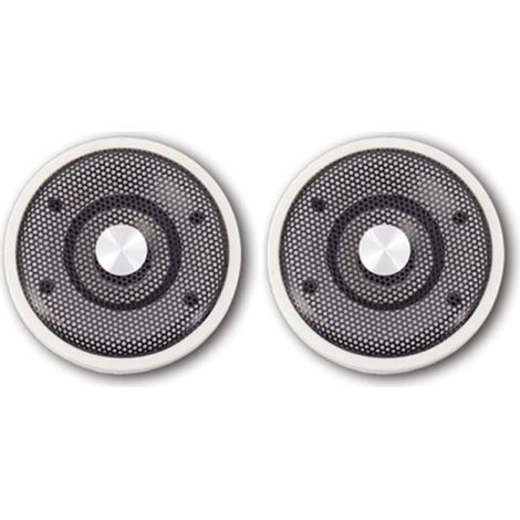 1 Paire Étanche 4Ohm 15 W pour Bateaux Marins, Haut-Parleur Mural de Plafond, Pelouse J60A (Blanc), Installation Facile (1/5)