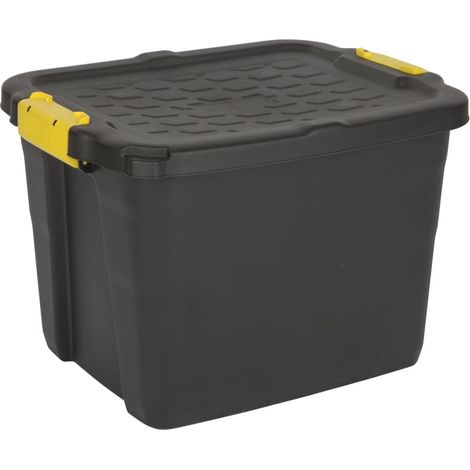 Contenitore 42 L Nero Practo Home (1/3)