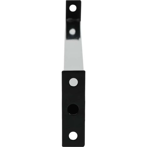 Barre de sécurité de fenêtre réglable 3 pcs Noir Acier (1/5)