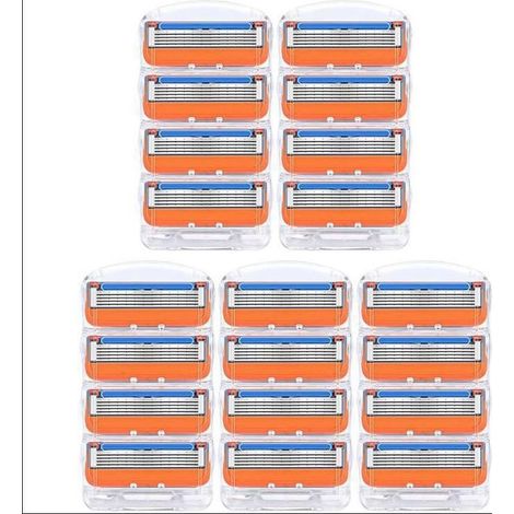 Elektrische Herrenrasierer – Ersatzklingen für Gillette Fusion 5-Klingen-Rasierer (20er-Packung) (1/5)