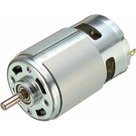 775 Dc 12V-36V 3500-9000Rpm Moteur Roulement a Billes Grand Couple Haute Puissance a Faible Bruit Moteur a Courant Continu Accessoires Alimentation electrique (1/5)