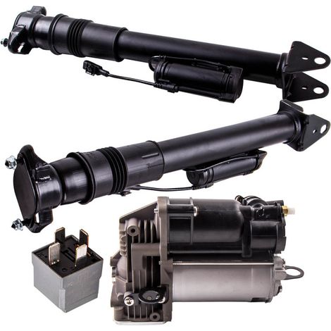 Paar Hinten Stoßdämpfer + 1 Kompressor für Mercedes M ML GL Klasse W164 X164Paar Hinten Stodmpfer + 1 Kompressor for Mercedes M ML GL Klasse W164 X164 (1/5)