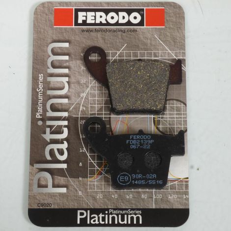 Plaquette de frein Ferodo pour Moto Fantic 125 Enduro 2017 (1/2)