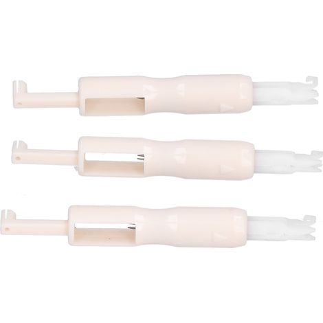 3 Pièces Enfile-Aiguilles Automatiques en Plastique pour Machine à Coudre Domestique (1/5)