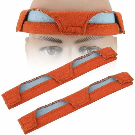 Anti-perspirant hat band, rigid headband, 24.5 x 4 cm (9.64 x 1.57 inches) for outdoor workers (1/5)