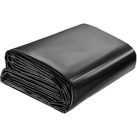 Bâche pour bassin de 7 x 10 pieds, bâche épaisse en PEHD pour bassin à poissons, adaptée aux bassins extérieurs, aux bassins avec cascade et aux bassins à poissons. (1/5)