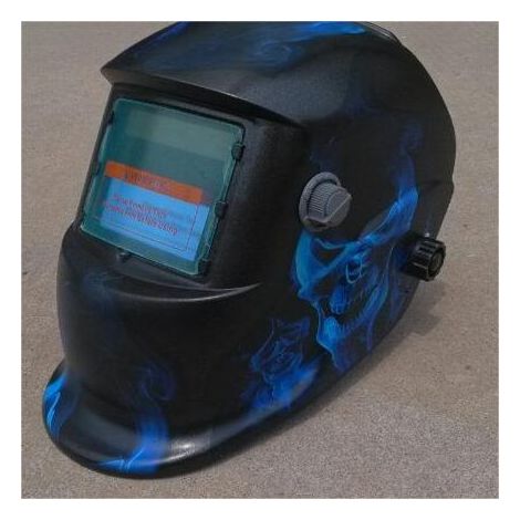 ZOLGINAH Casque de Soudure Automatique - Masque de Soudure avec 2 Lentilles et 2 Capteurs de filtre à ombre réglables DIN9-13 pour le soudage à l'arc de MIG TIG MAG [Classe énergétique A+++] (1/5)