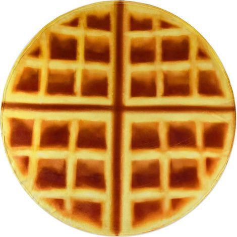 Giant waffle blanket made of flour, new product: waffle blanket, soft and comfortable (1/5)