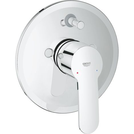 Miscelatore incasso vasca e doccia eurostyle cosmo grohe con deviatore (1/10)
