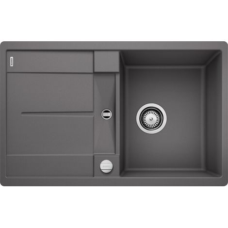 BLANCO Einbauspüle METRA 45 S-F flächenbündig einbaubar felsgrau (1/5)