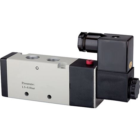 Riegler 5/2-Wegeventil elektropn. »4V« monost., G 1/4, 230V 50Hz 850l/min (1/3)