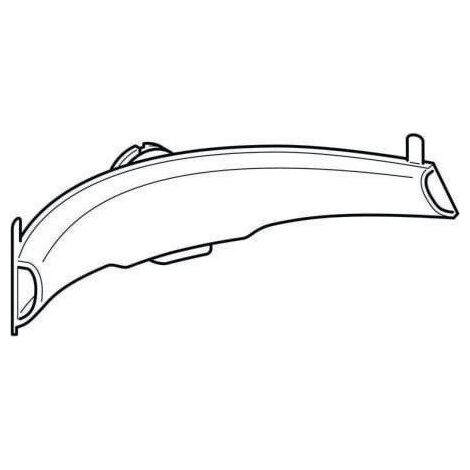 Geberit Tipo SP31 Distribuidor de descarga para inodoro, 595134000