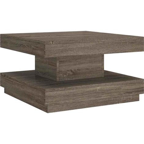 Maison Exclusive - Couchtisch Grau 60x60x35 cm MDF (1/5)