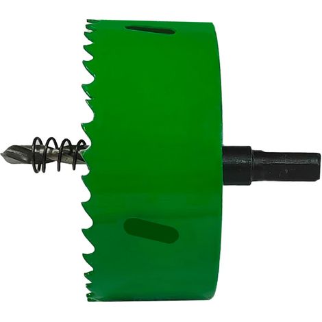 Europalamp – Scie cloche Bi-Métal 85mm – Acier haute vitesse M42 pour bois et tôles d'acier – Inclus trépan de forage pilote – Coupe nette sans éclat