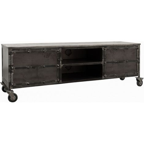 TV-Board Mango 170x40x60 grau lackiert HEAVY INDUSTRY 133