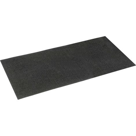 Öl-Auffangmatte Clean Max, robuste Schutzmatte 100x200 cm schwarz (1/4)