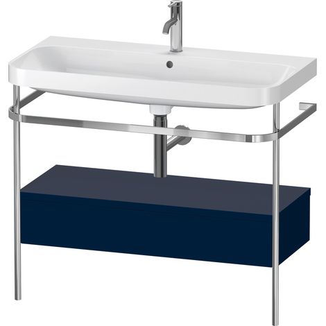Set c-bonded Duravit Happy D.2 Plus con consola metálica y cajón,