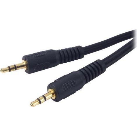 Câble Audio - 7 M - Connecteur Mini Stéréo Téléphone 3 5 Mm M - Noir