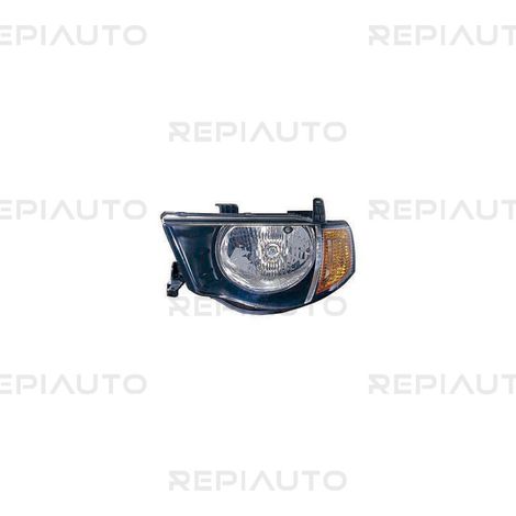 Phare manuel avant gauche H4 feu clignotant orange double cabine Mitsubishi L200 Pick-Up KAT-KBT phase 1 2005-2010
